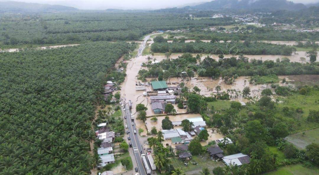 Golfito es el cantón más afectado por las inundaciones y el paso de la tormenta tropical Julia.