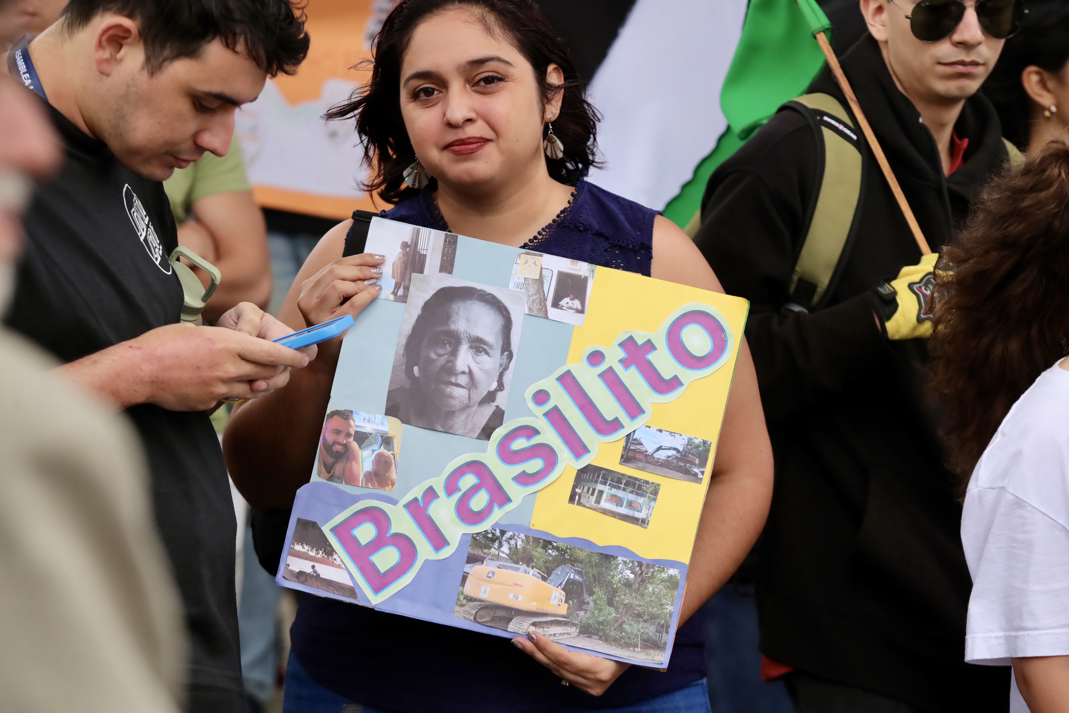 Protesta por el las tierras de playas Guanacaste