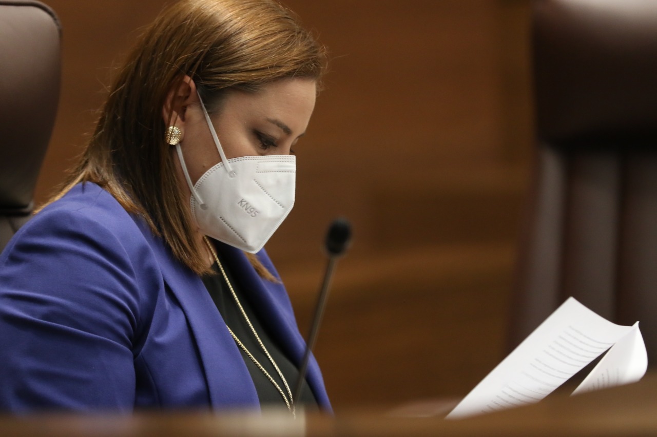 18/05/2021. La nueva Ley de contratación administrativa la impulsó Ana Lucía Delgado, diputada del PLN. Foto: Asamblea Legislativa para LN