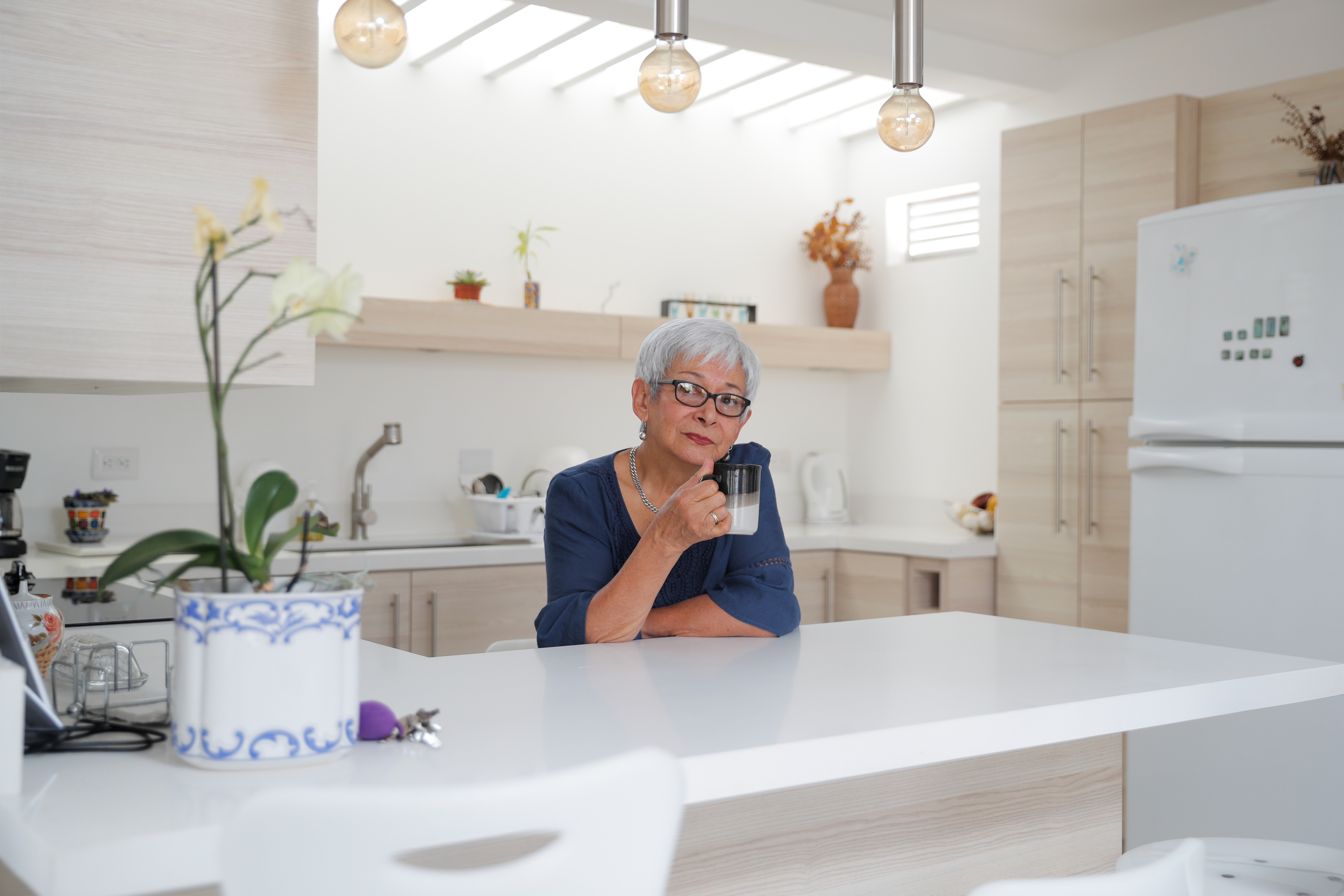15/3/2019. Tres Rios. Entrevista con Eugenia Chaverri, actriz con 50 años de trayectoria. Foto Jeffrey Zamora