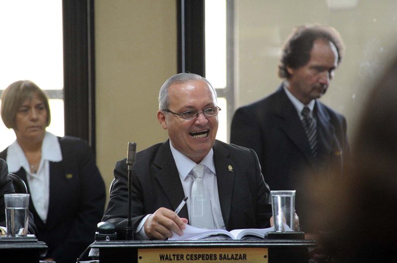 Wálter Céspedes fue diputado en el período anterior. | ARCHIVO