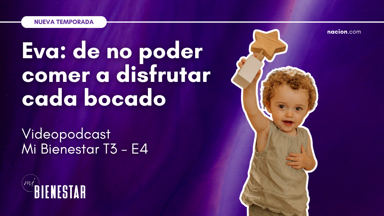 Eva está por cumplir dos años y, según cuenta su mamá, hoy disfruta muchísimo comer.