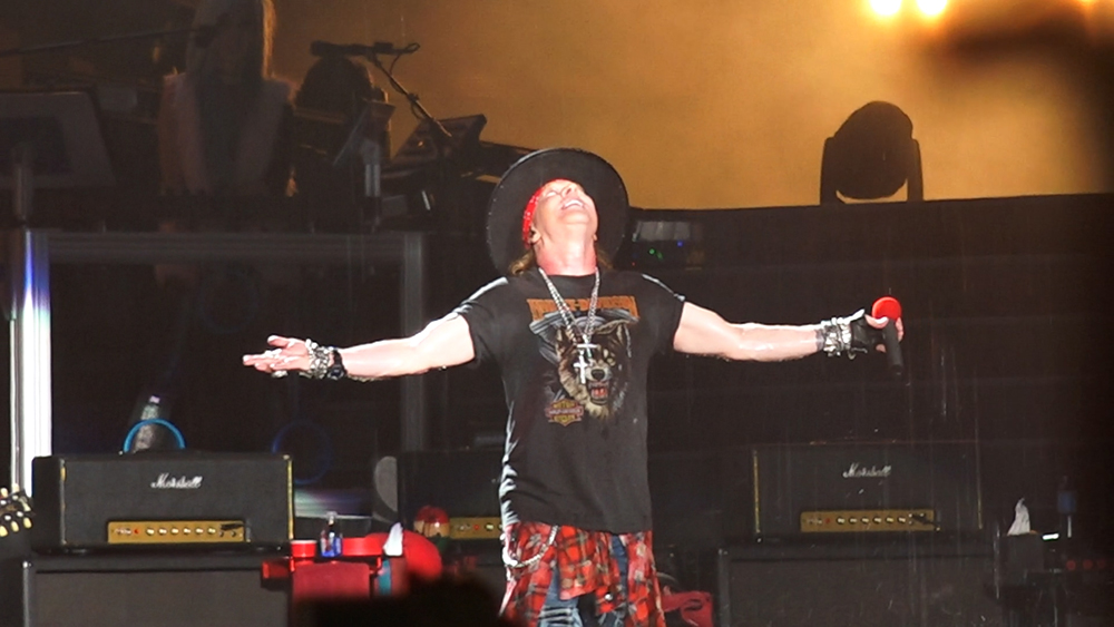 Recordamos a Guns N' Roses en Costa Rica y la noche en que la lluvia de noviembre cayó torrencialmente