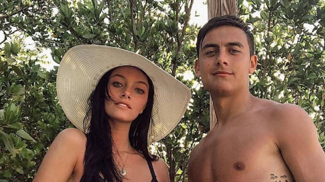 Paulo Dybala y su pareja, Oriana Sabatini, dieron positivo con el coronavirus. AFP