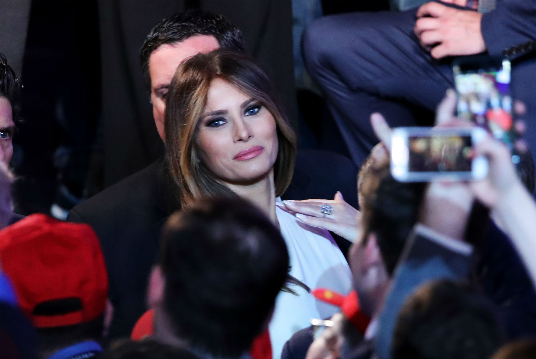 Melania Trump tiene 46 años de edad. Nació en Eslovenia.