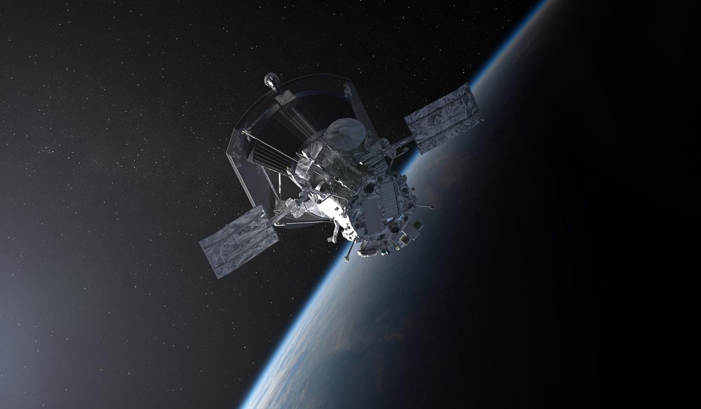 Esta ilustración muestra cómo viajará el Parker Solar Probe fuera de nuestras fronteras.