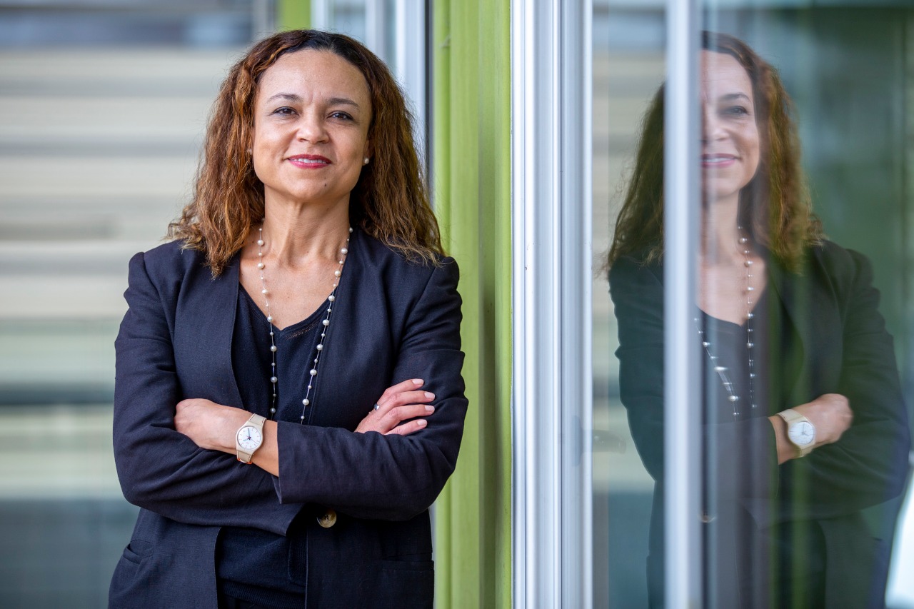 Andrea Meza es la actual directora de cambio climático. Foto Casa Presidencial