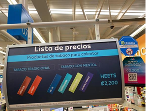 Este es una de las promociones encontradas en un supermercado.
Fotografía: Renata
