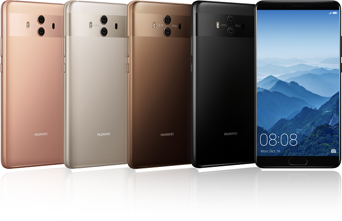 Lanzamiento oficial del teléfono con inteligencia artificial de Huawei: Mate10 Pro. Foto: Cortesía de Huawei.