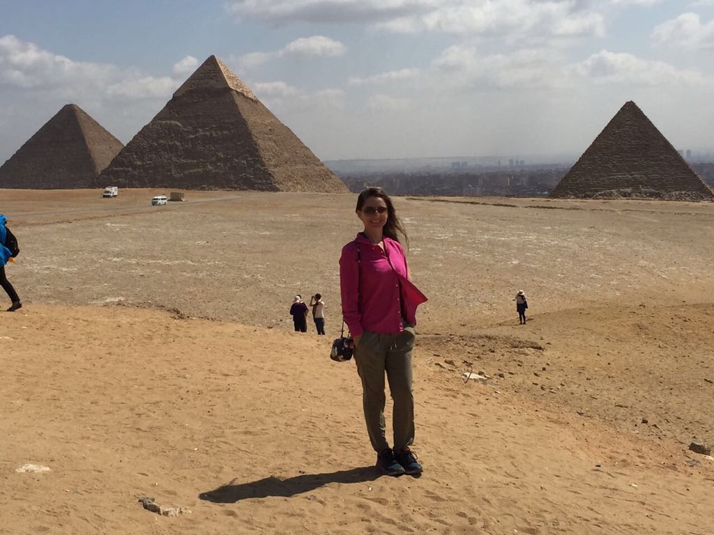 Angie Víquez Rojas vive en Egipto desde el segundo semestre del 2016.