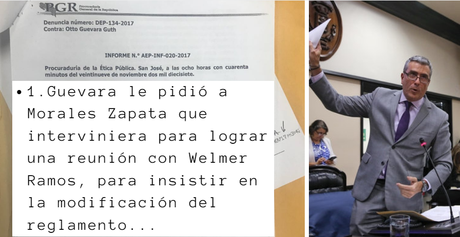 Informe de la Procuraduría sobre Otto Guevara