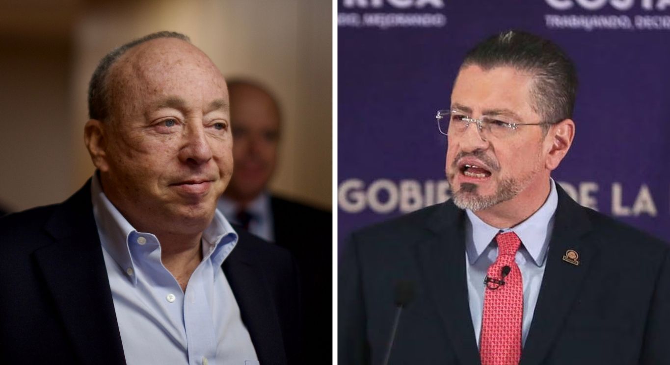 El empresario Leonel Baruch denunció penalmente al presidente de la República, Rodrigo Chaves.