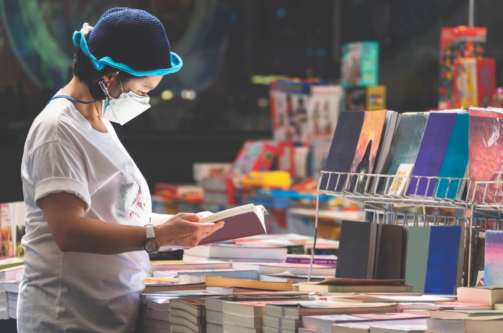 La Feria del Libro vuelve a la presencialidad, tras dos años virtuales. Foto: cortesía Museo de los Niños