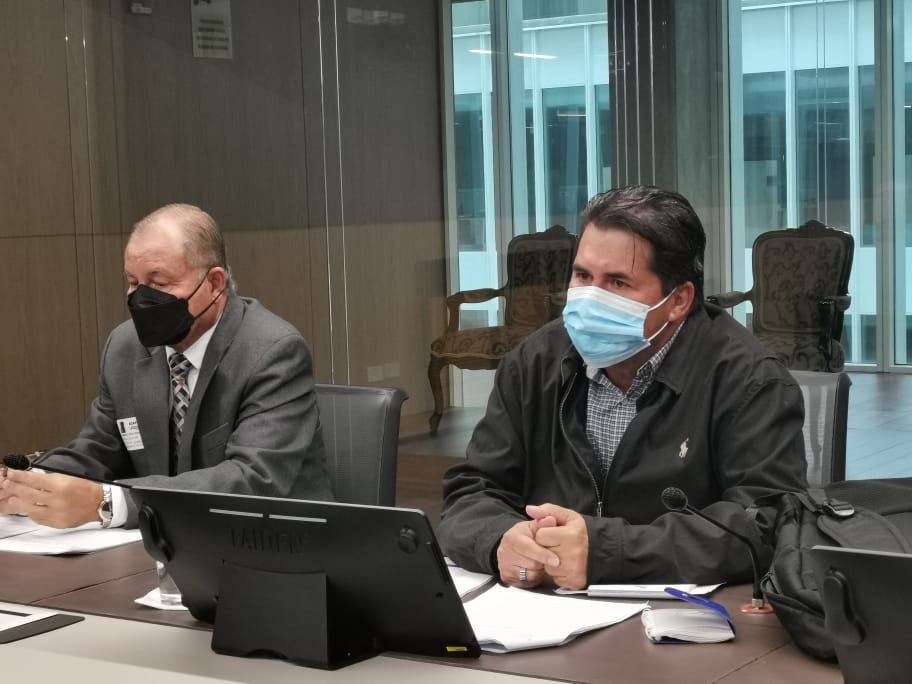 El exgerente de Conavi se reusó una vez más a hablar sobre las escuchas telefónicas que lo vinculan a hechos de corrupción según el expediente judicial. Foto. Prensa Asamblea Legislativa .
