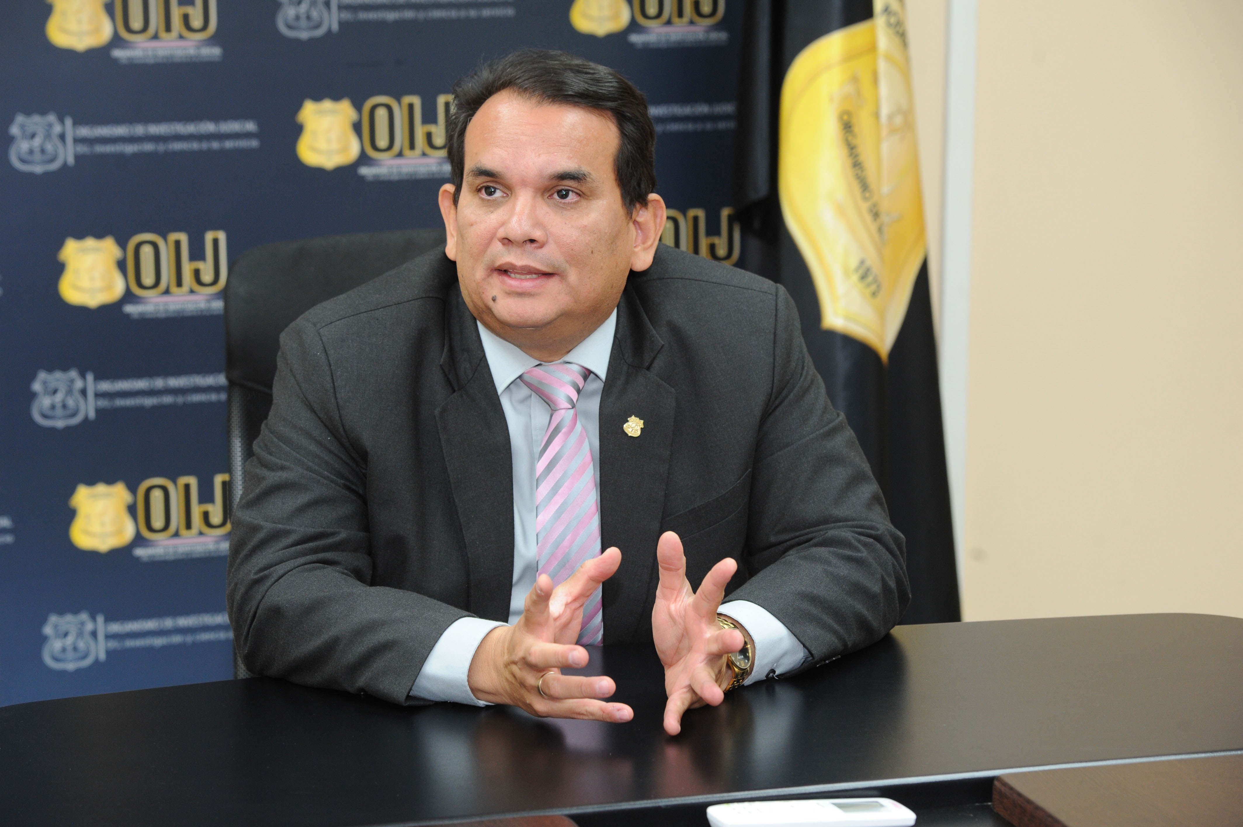 MBA. Randall Zuñiga López director OIJ