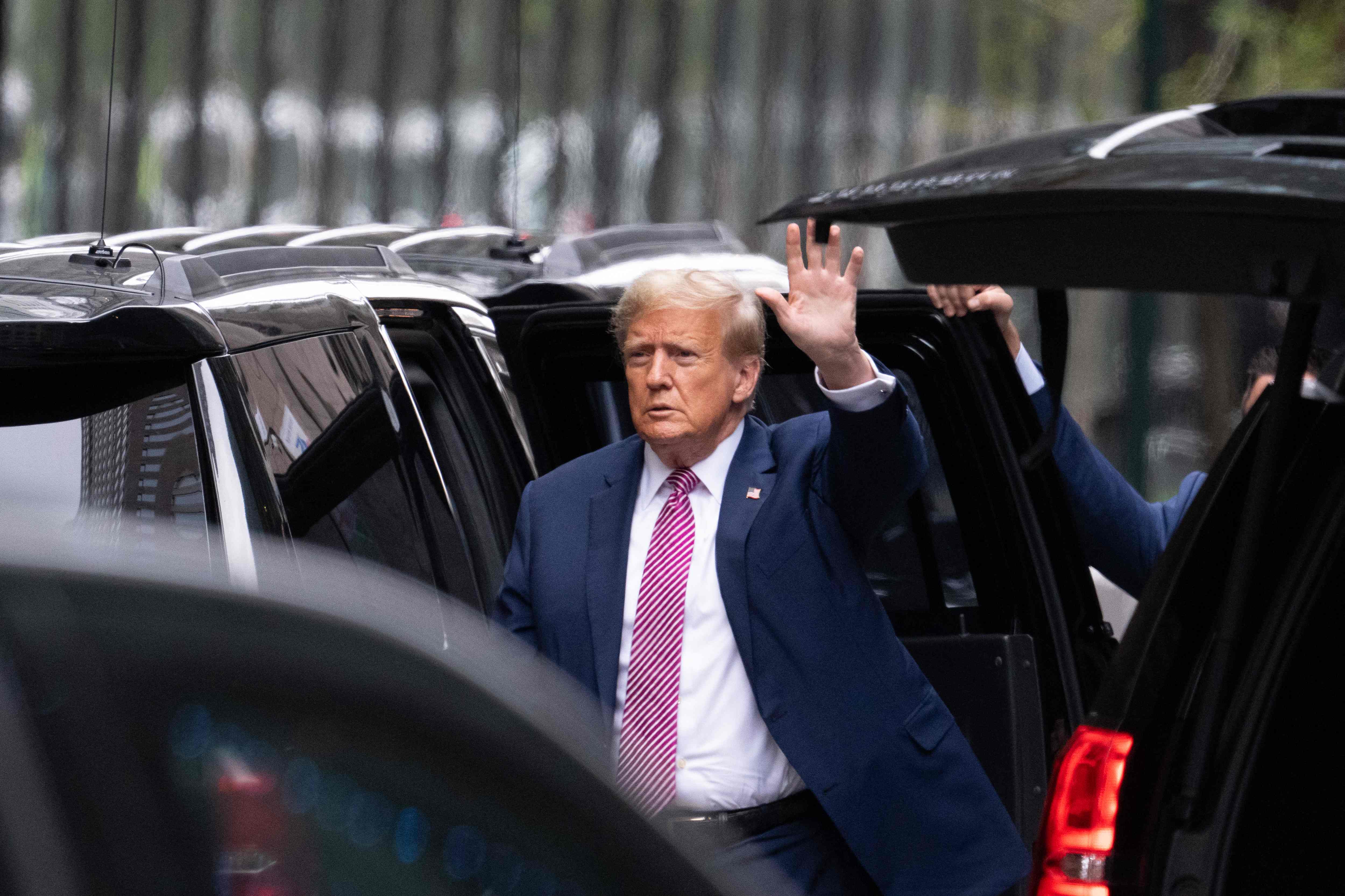 El caso de inmunidad de Trump es devuelto por la Corte Suprema a un tribunal inferior, posponiendo el juicio. (Foto: David Dee Delgado / GETTY IMAGES NORTH AMERICA / Getty Images via AFP)