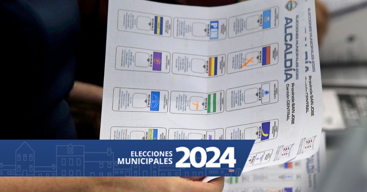 Elecciones municipales 2024 papeletas