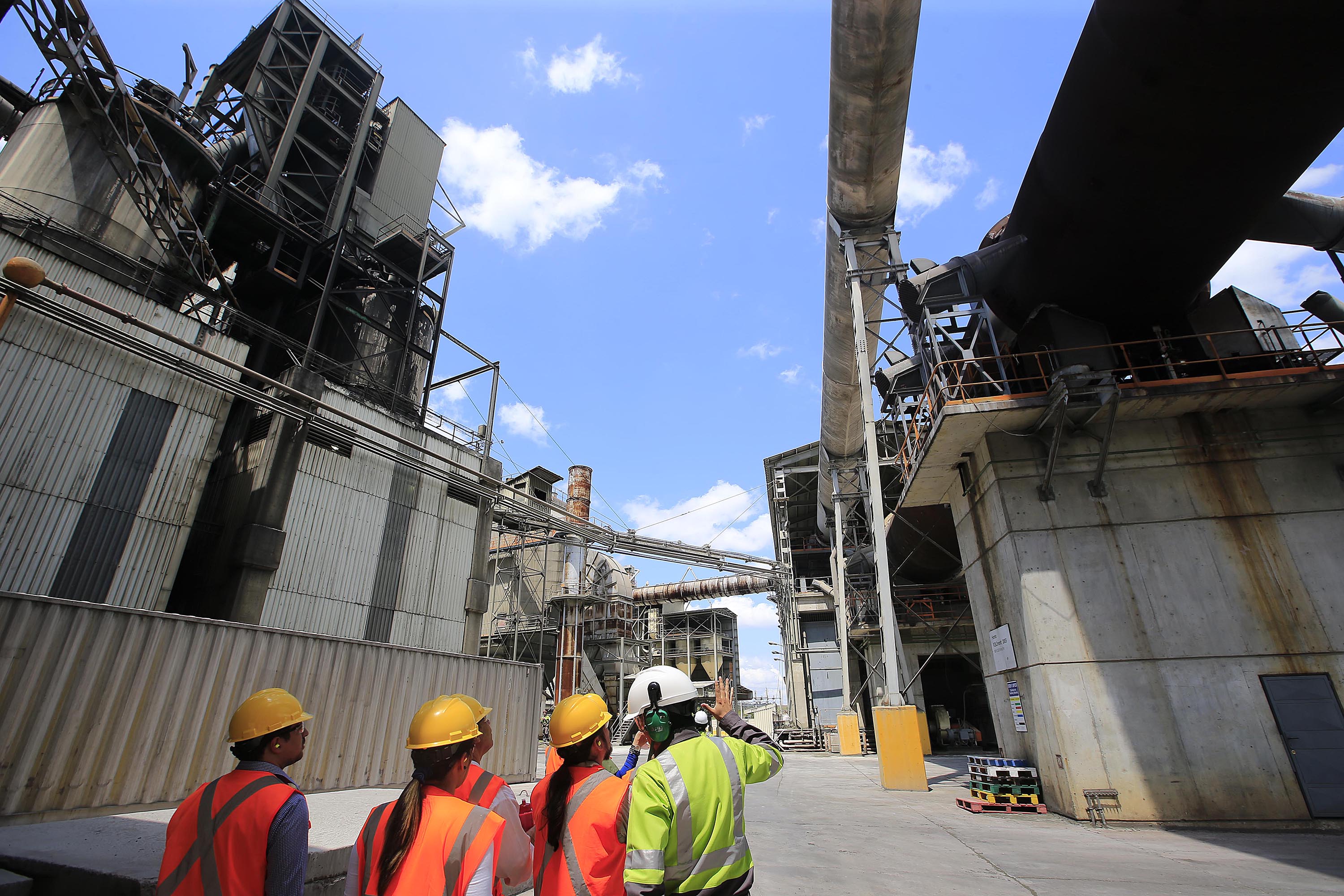 26/04/2019 Agua Caliente de Cartago. Recorrido por la Fábrica de Cemento Holcim. Foto: Rafael Pacheco