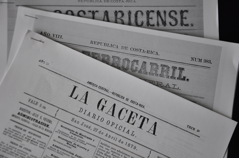 Edición del diario oficial del 27 de abril de 1879, año en que se celebrara la fecha en honor de Tomás Guardia