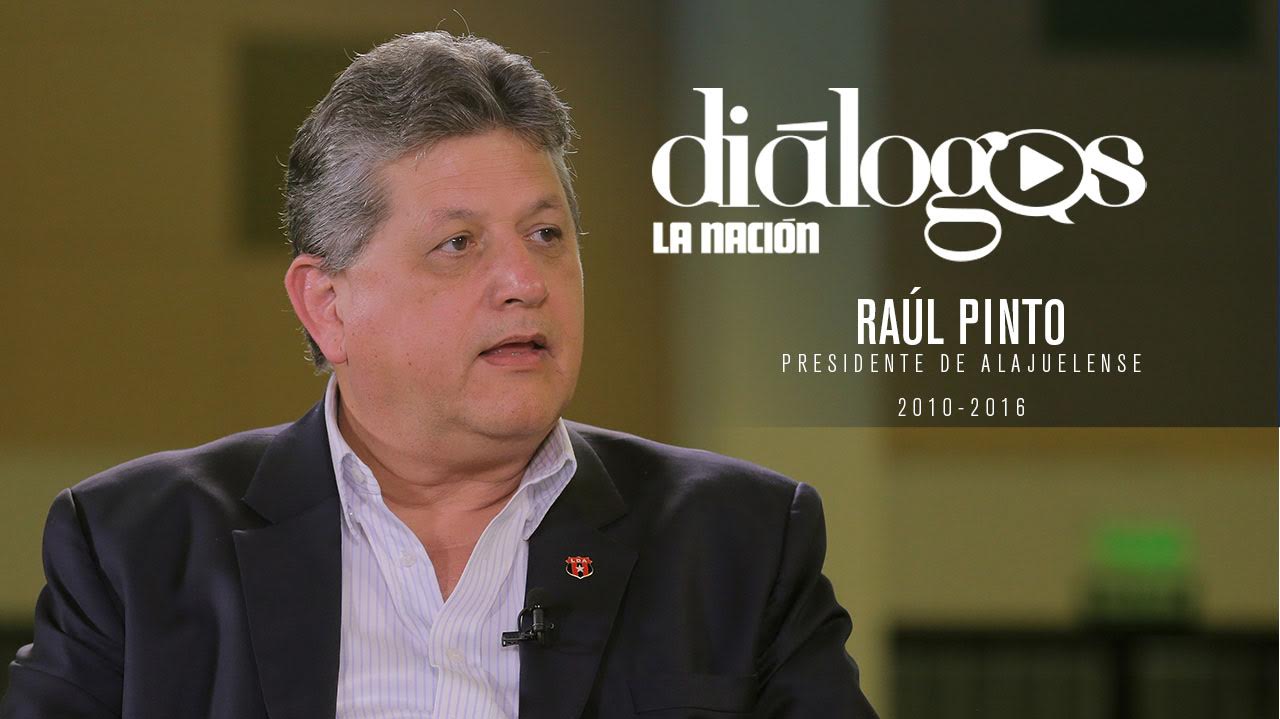 Raúl Pinto, presidente de Alajuelense.