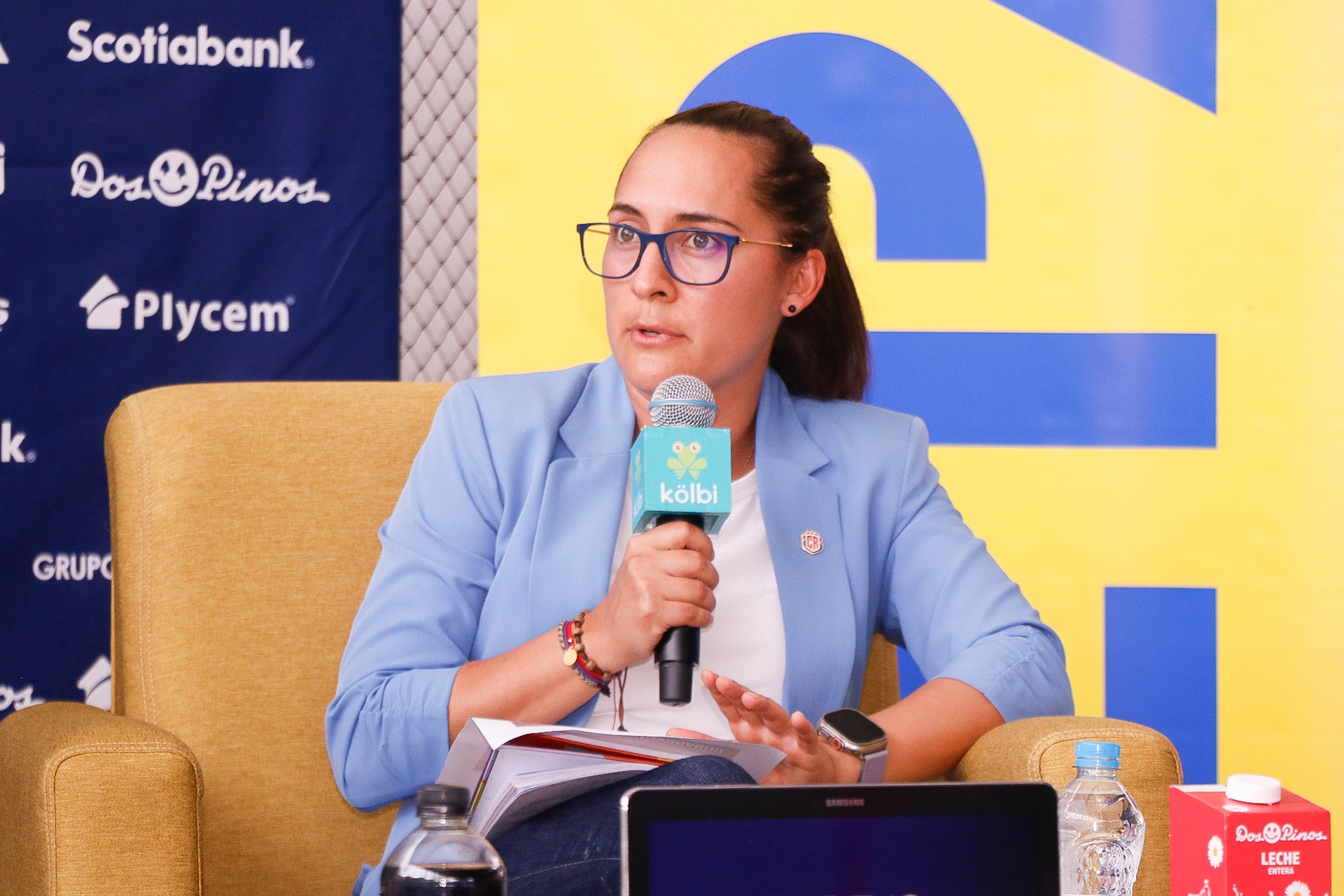 06/07/2024 La directora técnica Amelia Valverde dio a conocer la lista de las Jugadoras de la Selección Femenina. Foto lily Arce