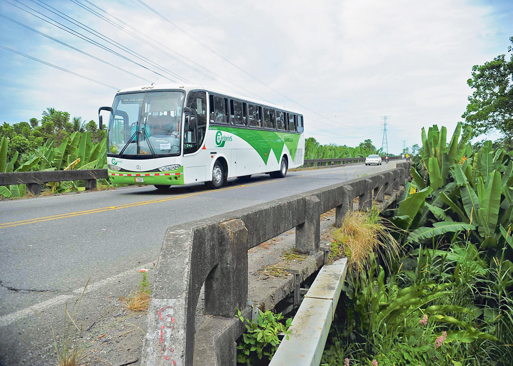 La ampliación a cuatro carriles (dos en cada sentido) de la vía San José-Limón, del cruce que va hacia Río Frío y la ciudad de Limón, está programada para desarrollarse en un plazo de 34 meses. | ALONSO TENORIO