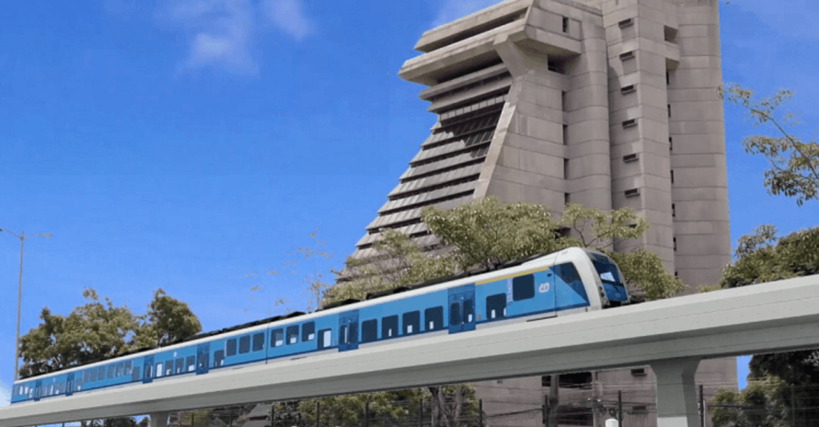La factibilidad del tren eléctrico interurbano deberá quedar lista este mes. Fotografía de Presidencia para LN