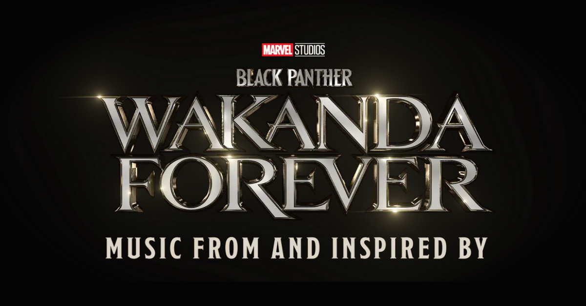 Esta es la carátula de la producción musical que acompaña el lanzamiento del filme 'Wakanda Forever'. Foto: Spotify