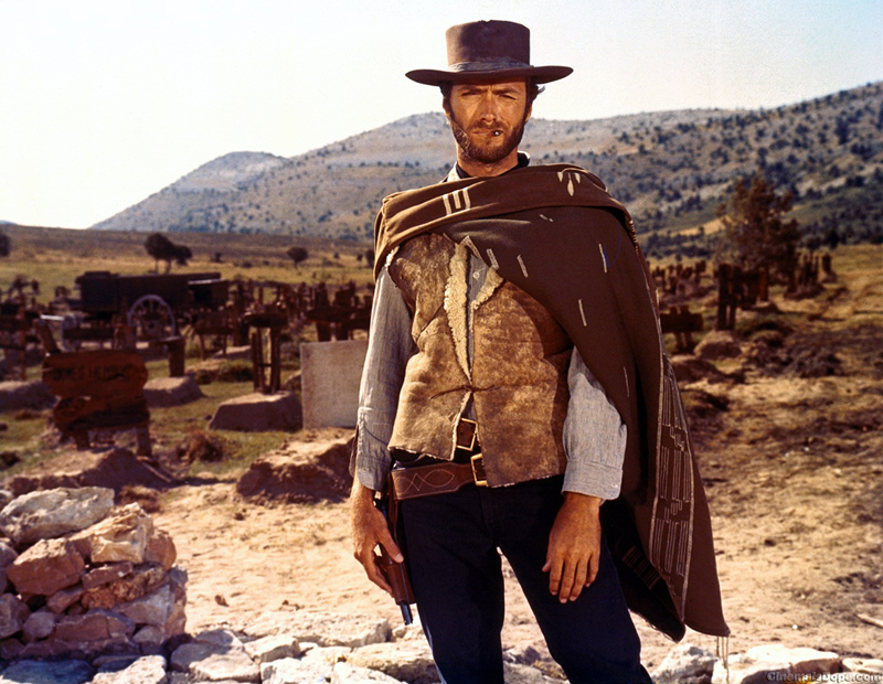 Clint Eastwood en la película ‘Por un puñado de dólares’.