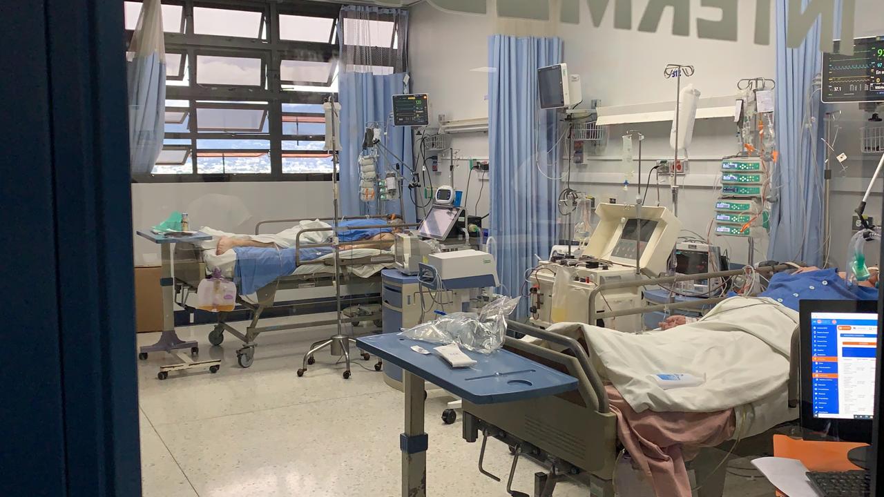 Hospitalizados por covid-19