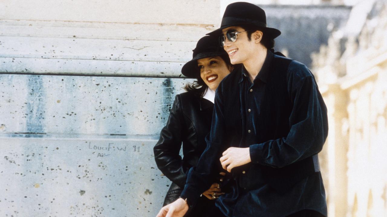 Lisa Marie Presley y Michael Jackson estuvieron juntos por dos años. Foto: AFP