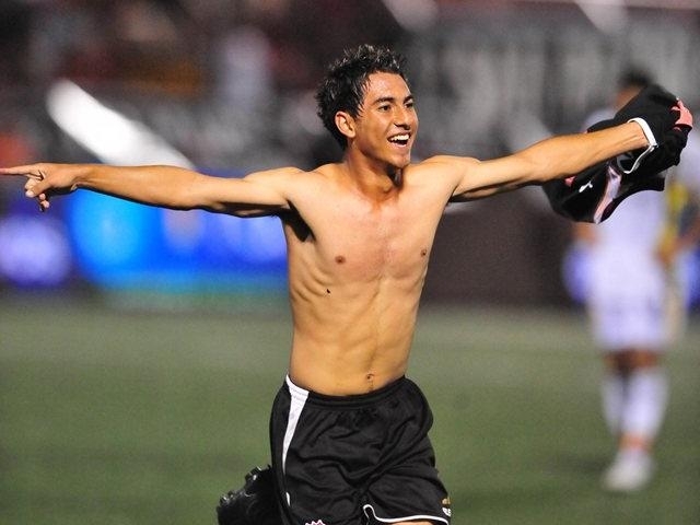 Diego Estrada tiene 23 años de edad y debutó en el futbol en el año 2009. | ARCHIVO.