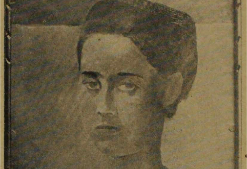Foto: Museo de Arte Costarricense.
Doreen Vanston, Autorretrato, óleo sobre tela, hacia 1927. Publicado en Reportorio Americano, número 18, del 12 de noviembre de 1927.