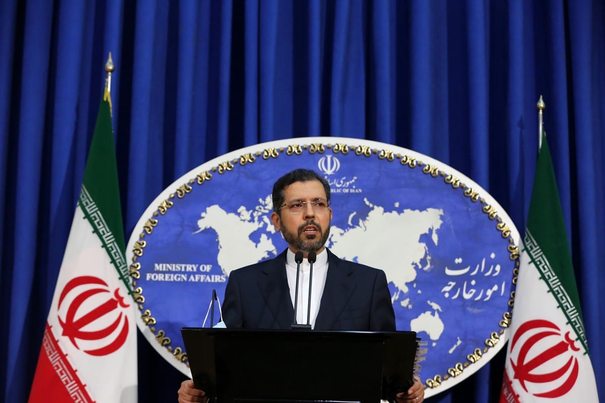 Portavoz del ministerio de Asuntos Exteriores de Irán, Saïd Khatibzadeh, quien no prevé que Estados Unidos participe en las negociaciones, porque ‘ya no es miembro del acuerdo’.