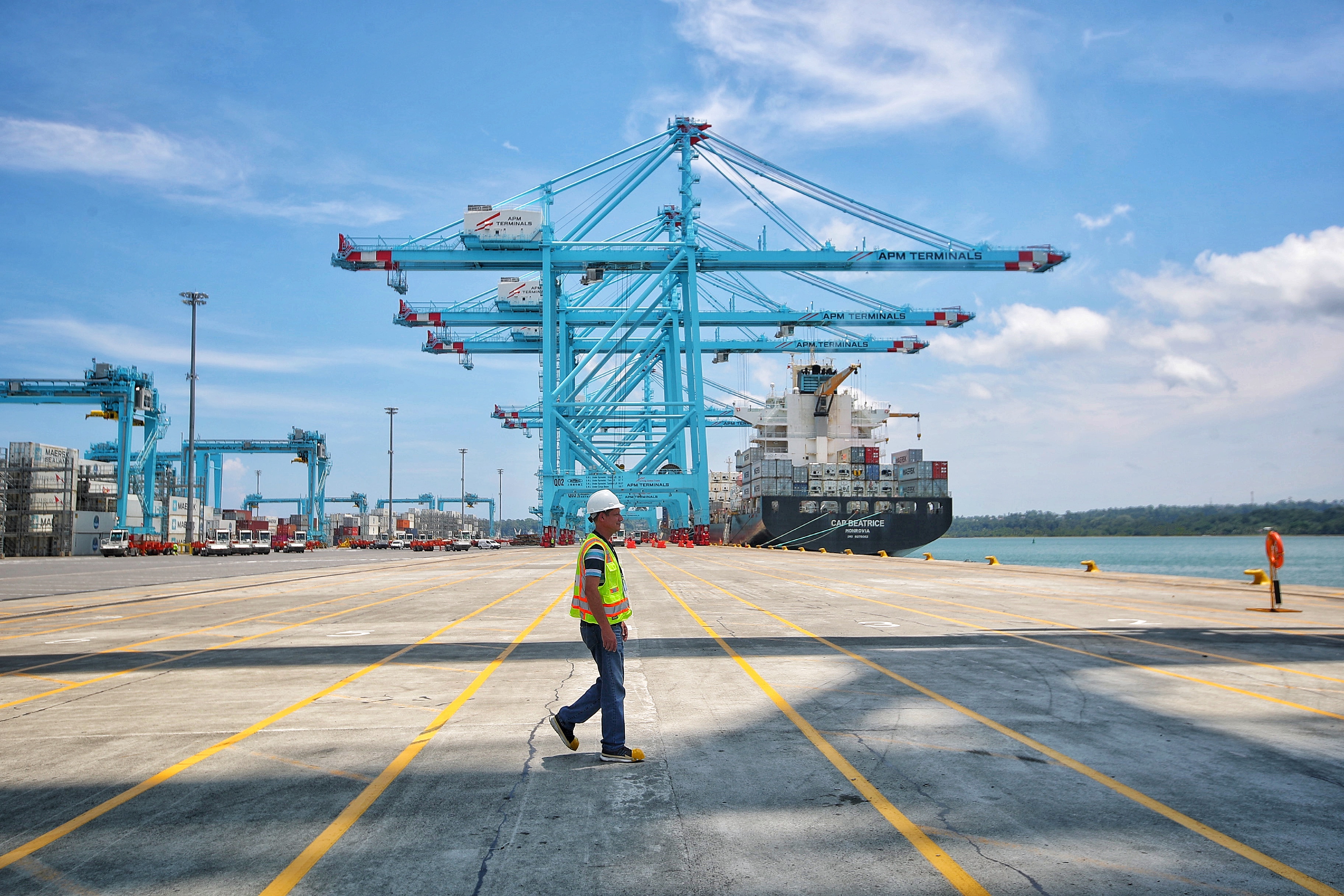 recorrido por APM Terminals
Credito: John Duran