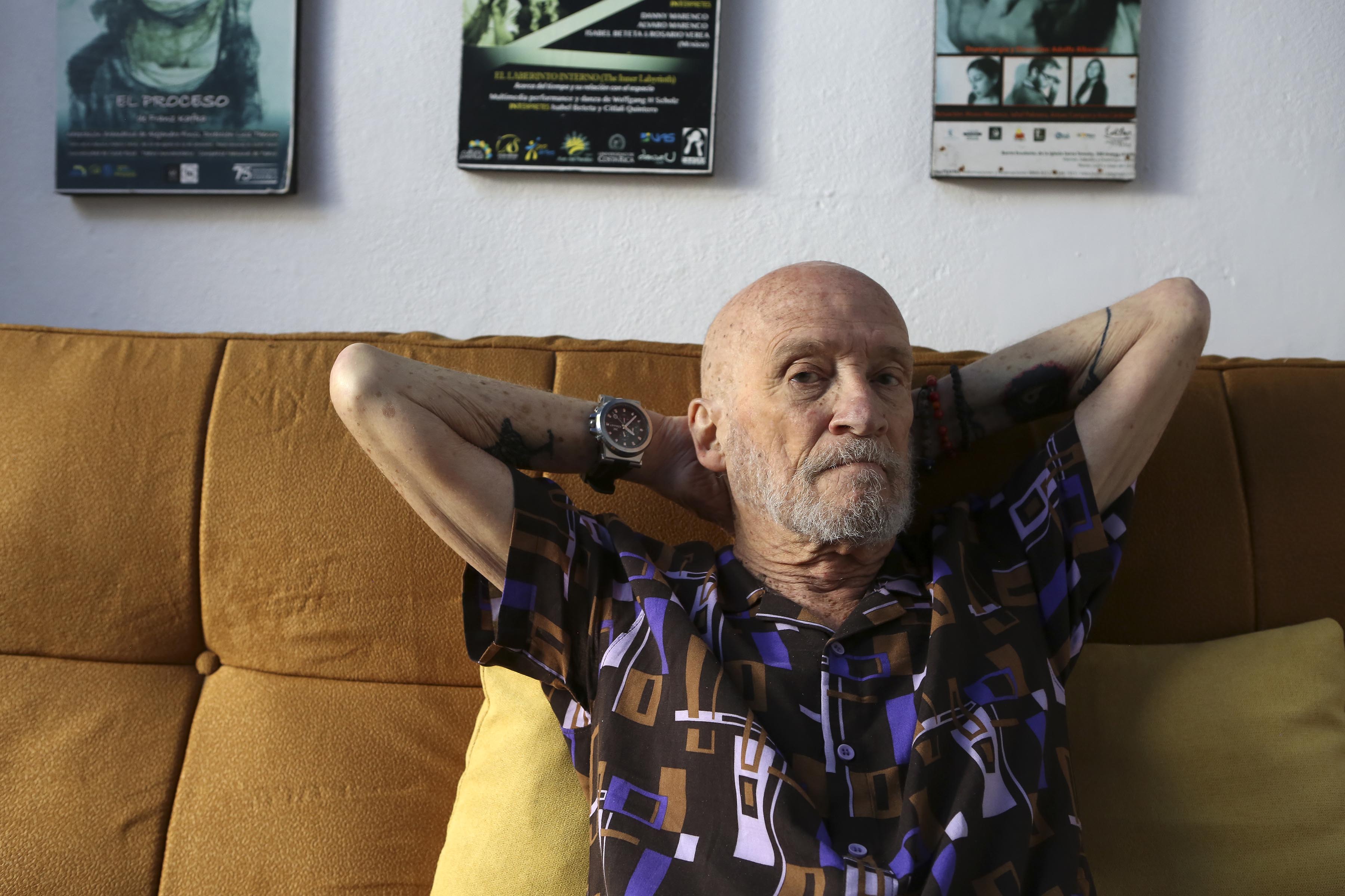 Retratos de actor Alvaro Marenco, fotografía Mayela López