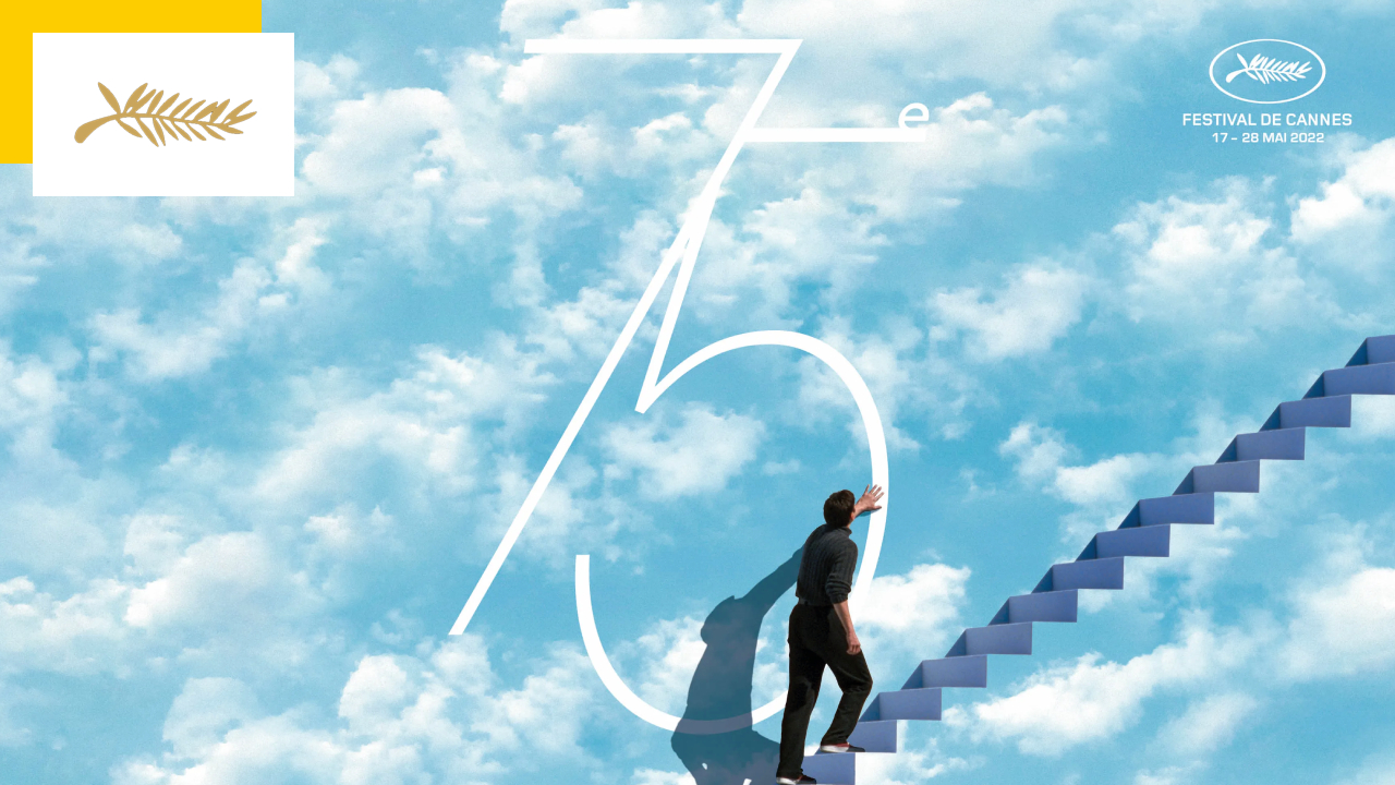 Arte especial para la edición 2022 del Festival de Cannes. Foto: sitio web del evento