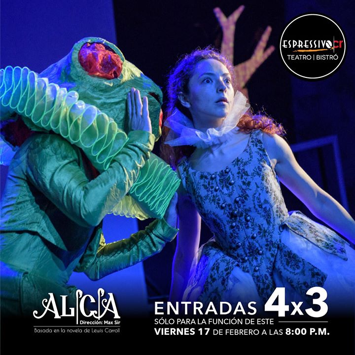 Alicia en el país de las maravillas, montaje del Teatro Espressivo.