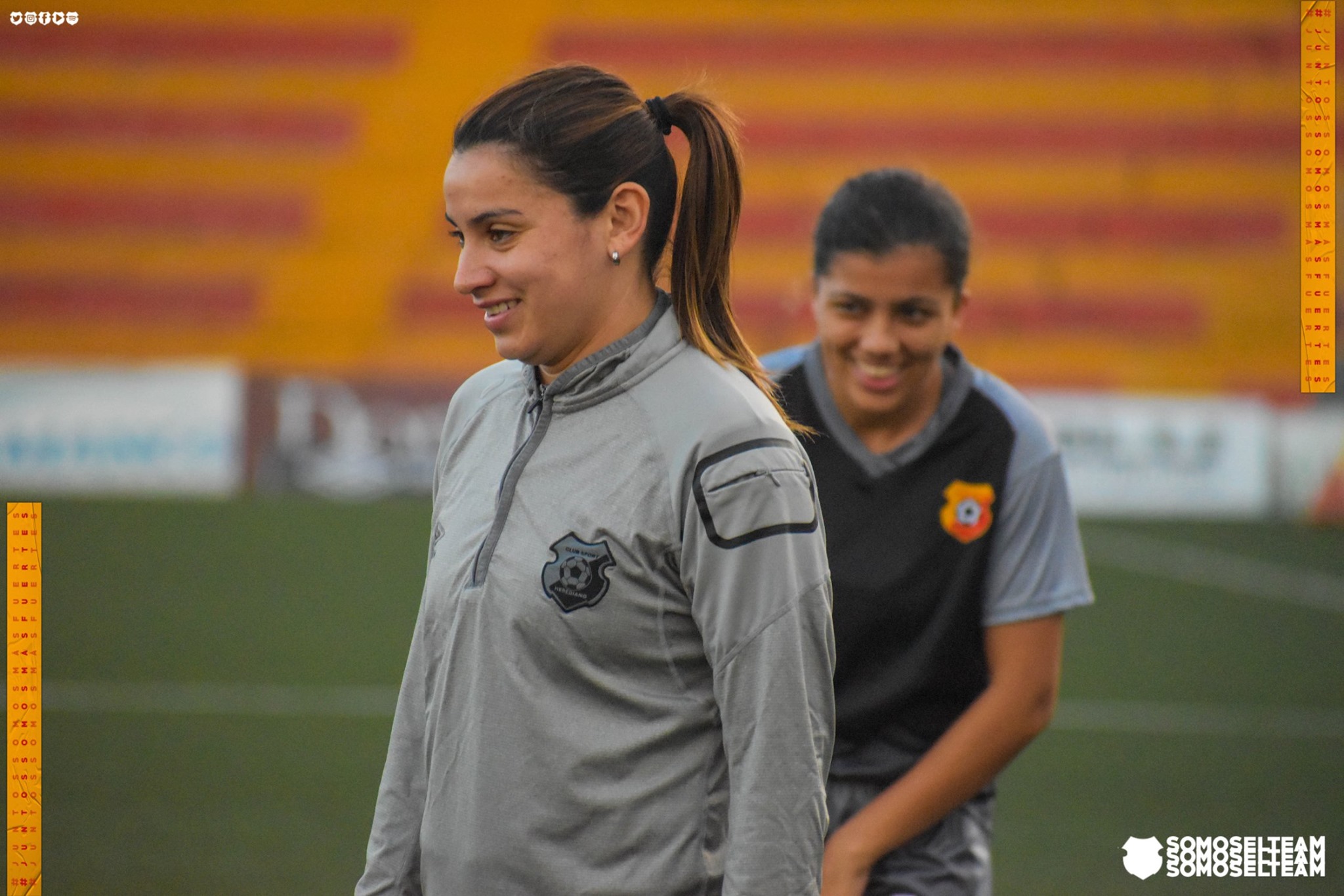 Wendy Acosta tiene a cargo las ligas menores del Herediano. Foto: Facebook Herediano Femenino