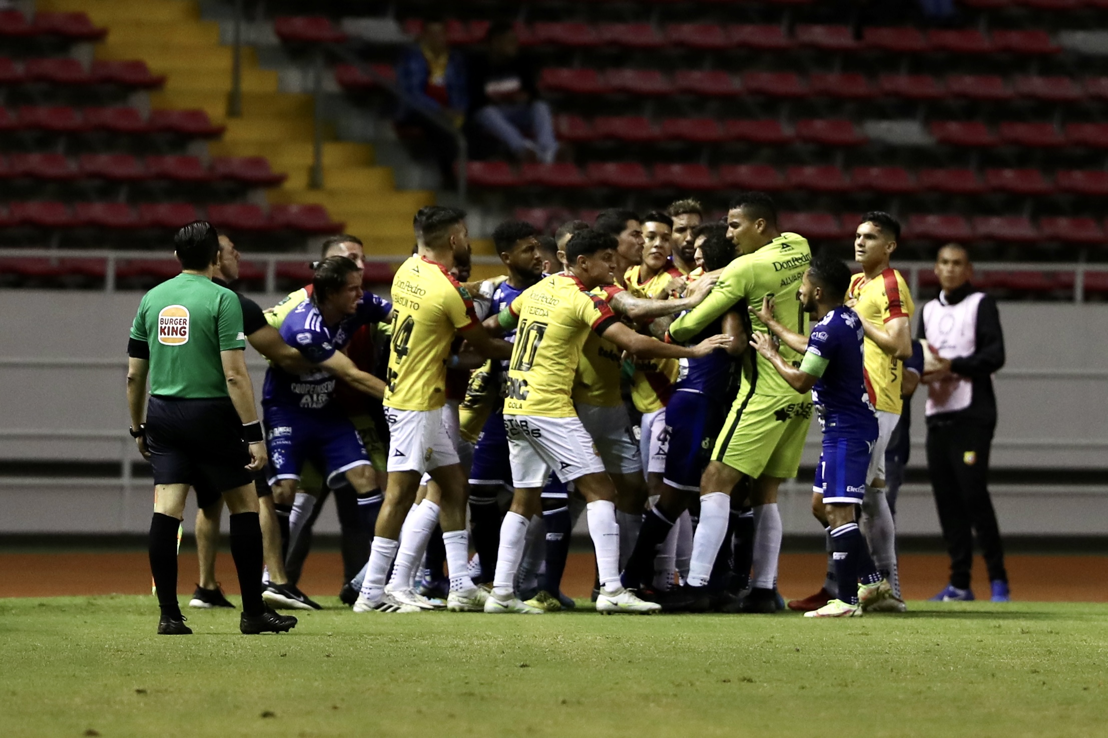 16/07/2022, San José, Estadio Nacional, partido por la Súper Copa 2022, entre el Club Sport Cartaginés y el Club Sport Herediano.