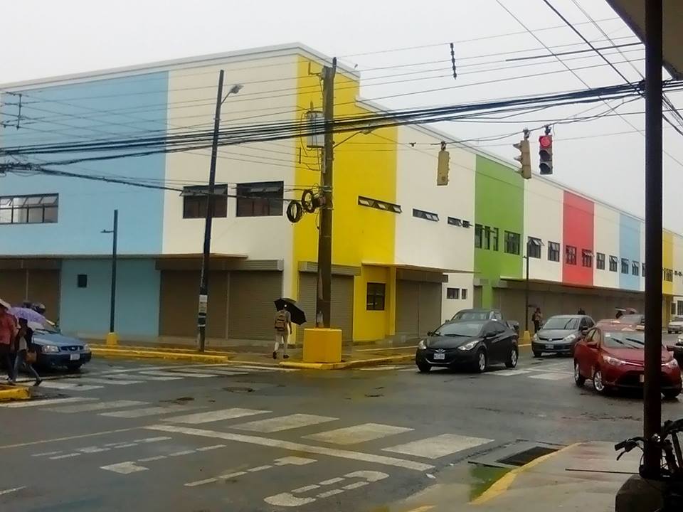 Nuevo mercado limonense espera los toques finales para ser utilizado por los trameros. Foto tomada de página Mi limón de ayer