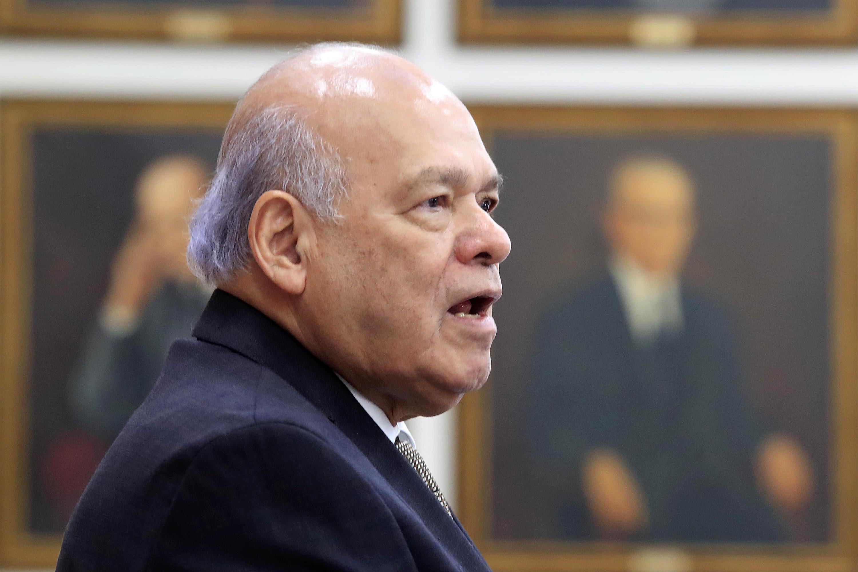 29/09/2022 San José. Cuarta ronda para elección del presidente de la Corte Suprema de Justicia. El magistrado Orlando Aguirre fue electo en la cuarta votación de este día con doce votos y pasado el mediodía dio su primer conferencia de prensa.