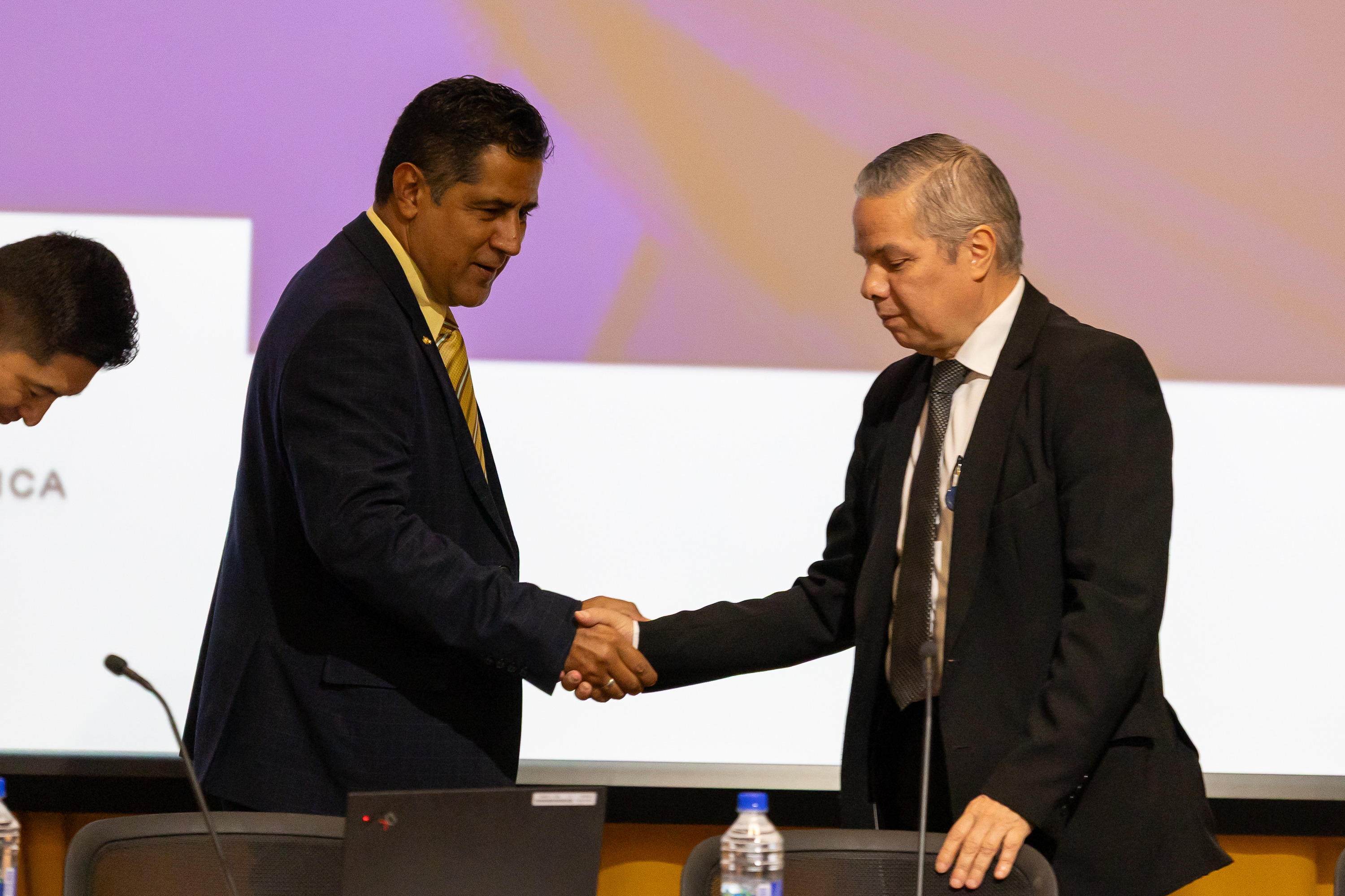 28/02/2025, San José, Superintendencia de Entidades Financieras, conferencia de prensa del FMI a cerca de la conclusión de su visita.