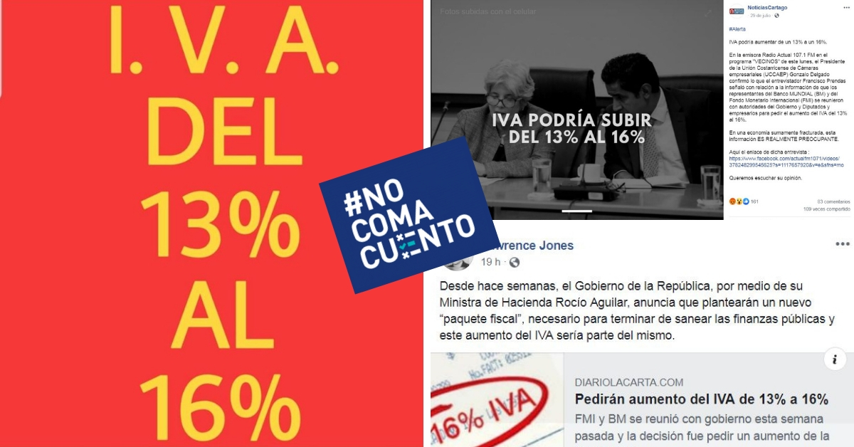 Al menos seis portales de Facebook se encargaron de viralizar la información falsa. Foto: Reproducción.