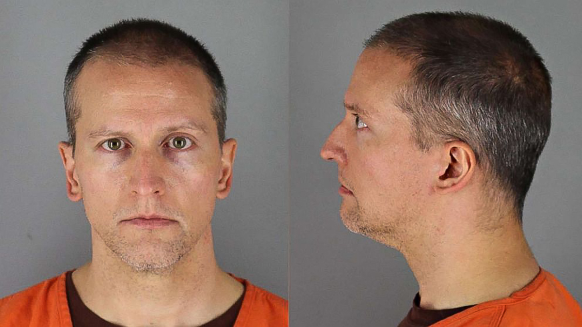 (FILES) In this file handout photo provided by the Hennepin County Jail and received by AFP on May 31, 2020 shows Derek Chauvin booking photos face and profile. - A Minneapolis judge set a $1 million bail for police officer Derek Chauvin June 8, 2020 as he made his first court appearance charged with the murder of George Floyd, the 46-year-old African-American man whose death sparked nationwide protests. Chauvin, who was filmed on May 25 pressing his knee on handcuffed Floyd's neck until he expired, appeared by video from Minnesota state prison to face charges of one count of second degree murder, one count of third degree murder, and one count of manslaughter. (Photo by Handout / Hennepin County Jail / AFP) / RESTRICTED TO EDITORIAL USE - MANDATORY CREDIT "AFP PHOTO / Hennepin County Jail " - NO MARKETING - NO ADVERTISING CAMPAIGNS - DISTRIBUTED AS A SERVICE TO CLIENTS