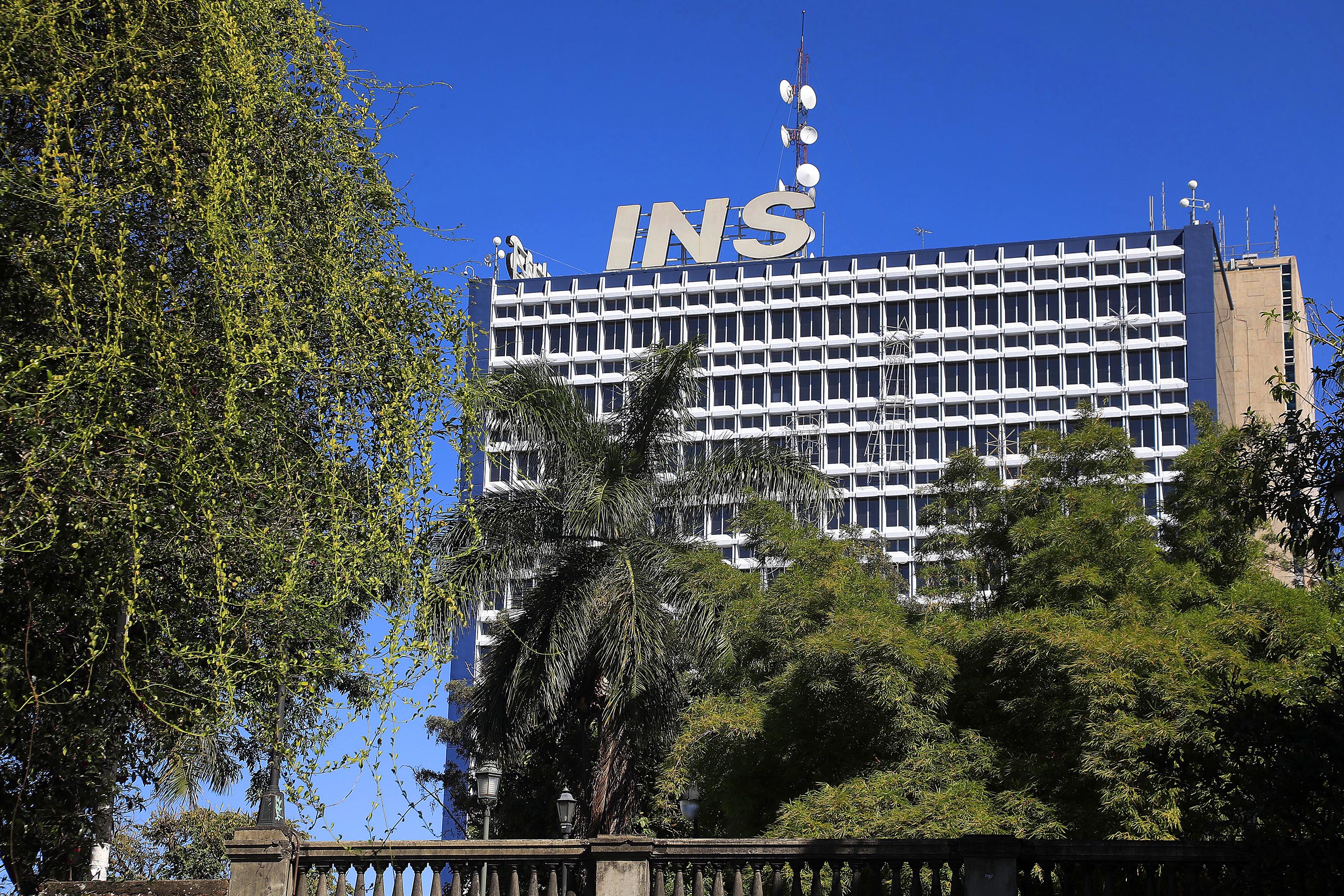 06/01/2023 San José. Edificio del Instituto Nacional de Seguros (INS).