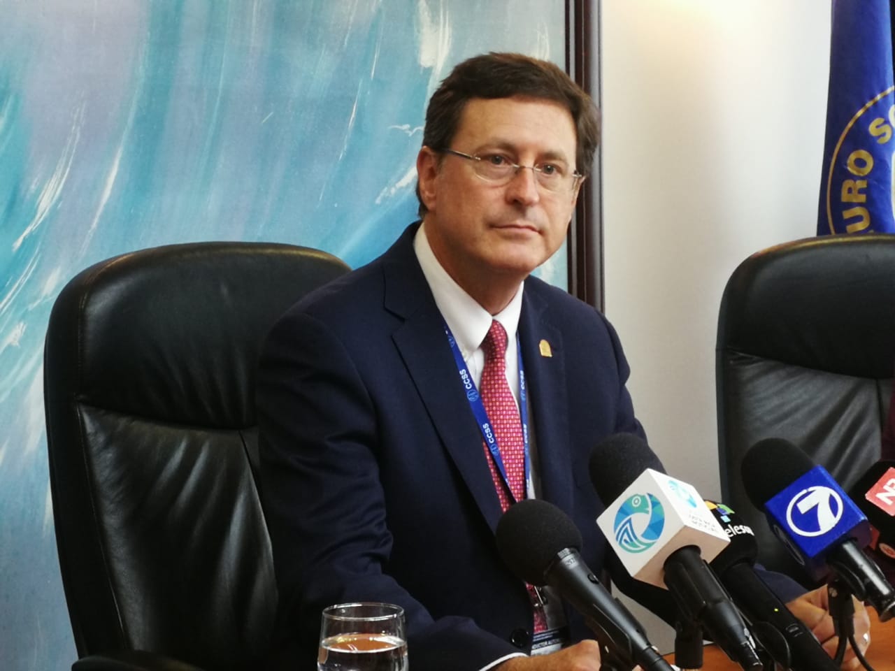 Román Macaya, presidente ejecutivo de la CCSS, dio su primera conferencia de prensa y explicó prioridades en su gestión.