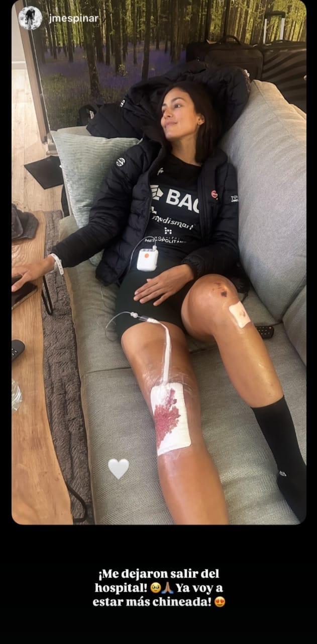 Johanna Solano ya salió del hospital en Sudáfrica | La Nación