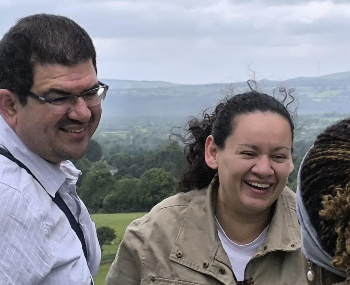 Nancy Díaz y Jairo Villegas S. en Irlanda.