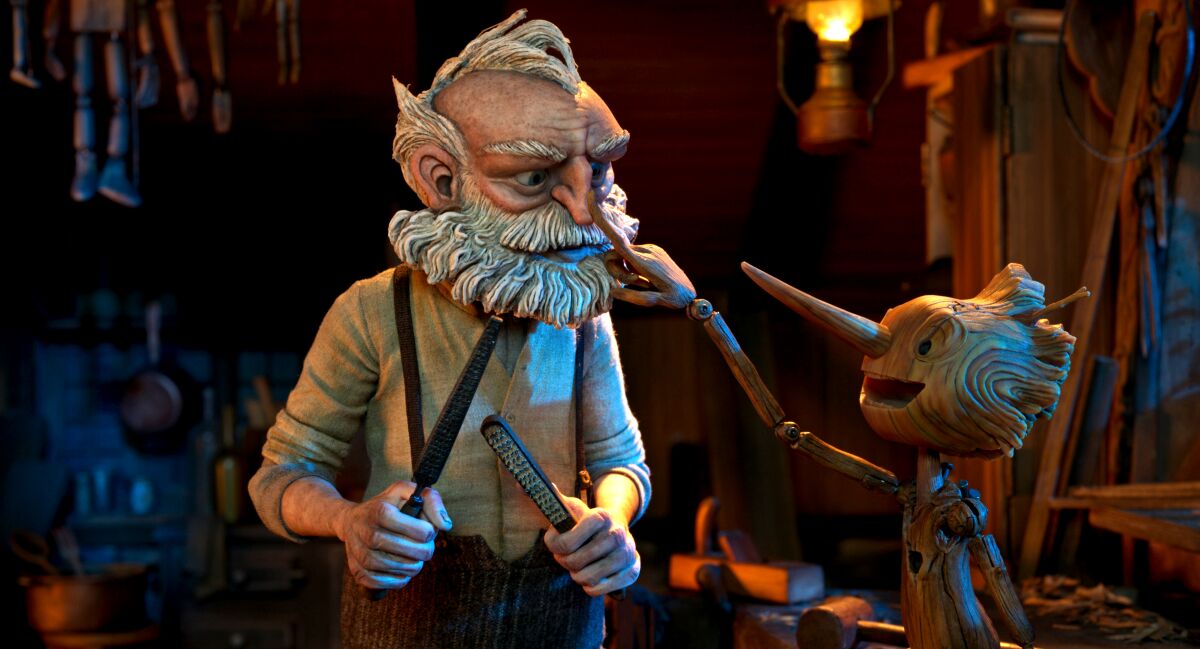 'Pinocho' de Guillermo del Toro. Foto: Netflix